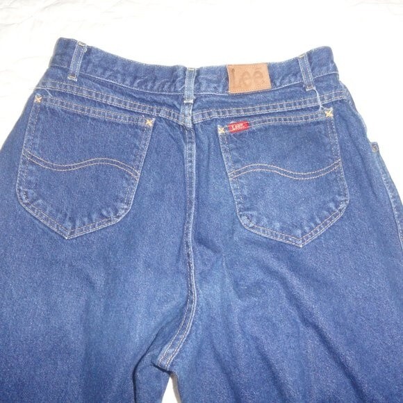 Vintage Lee Jeans Mom Jeans Sz 16 Made in USA - Picture 6 of 8